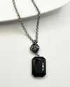 RMD TOELLE NECKLACE teal crackle