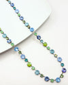 RMD XL DOUBLE-UP PENNY NECKLACE sweet greens