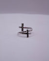 RS COVENANT 1963 CBL CROSS RING SILVER
