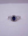 RS COVENANT 6106 RUBY/SAPHIRE REV RING SILVER