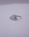 RS COVENANT 6522 STACK CZ RING SILVER