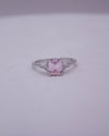 RS COVENANT 6686 CZ PINK RING SILVER
