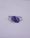 RS COVENANT 755 TANZANITE CZ RING SILVER