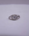RS COVENANT 951 SWIRL CZ RING SILVER