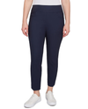 RUBY ROAD 83109  COMFORT SILKY TECH ANKLE PANT navy