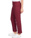 RUBY ROAD 83309 COMFORT SILKY TECH ANKLE PANT RAISIN