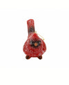 RXF39146 RESIN CARDINAL ORNAMENT CENTER
