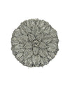 S057 ROUND FLORAL CRYSTAL EVENING BAG