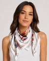 S2214-5-01 ANCHOR PRINT SCARF white