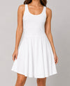 SAGE 301001343 POWERMESH PLEATED UNITARD white