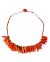 TAGUA SC1821 KENDRA NECKLACE POPPY CORAL