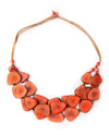 TAGUA SC800 ALMA NECKLACE POPPY CORAL