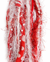 SCARVES OF WESTWOOD FIBER SCARF 341 red/white