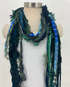 SCARVES OF WESTWOOD FIBER SCARF 342 OLIVE TINSEL