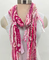 SCARVES OF WESTWOOD FIBER SCARF 343 SHADES OF PINK