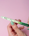 SCRIPTURE GLASS NAIL FILE GREEN - TRUST