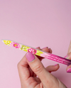 SCRIPTURE GLASS NAIL FILE PINK - HAPPY PEOPLE