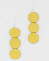 SYLCA SD23E27 TRIPLE BEAD KIRA EARRING