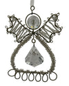 SEED BEAD WIRE ANGEL ORNAMENT RUFFLE