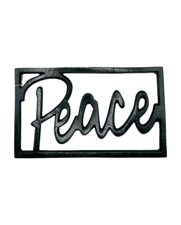 SENTIMENTAL METAL TRIVET 89385