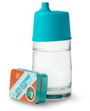SILISKIN REUSABLE UNIVERSAL SILICONE SIPPY TOP WITH TRAVEL TIN