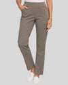 SOUTHERN LADY 583JP PETITE FRESH IDEA TWILL PANTS ashwood