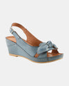 SPRING STEP CHASSIDY SANDAL BLUE