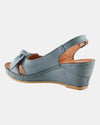 SPRING STEP CHASSIDY SANDAL BLUE