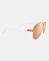 STAYSON AVIATOR 100% UVB PROTECTION HEADBAND/SUNGLASSES ZARA-ROSE/WHITE