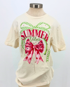 SUMMER VIBES WATERMELON T-SHIRT LIGHT PINK