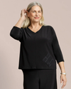 SYMPLI HM322175-2 HONEYCOMB MESS MIX REVEL TOP BLACK