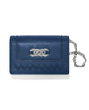 BRIGHTON T22766 INTERLOCK MEDIUM WALLET FRENCH BLUE
