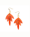 TAGUA 1E337 LANA EARRING POPPY CORAL