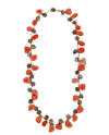 TAGUA LC3066 MAIA NECKLACE POPPY CORAL