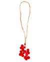 TAGUA LC521 POPPY NECKLACE RED