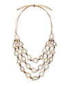 TAGUA SC1735 MAY NECKLACE CAFE/IVORY