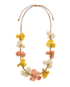 TAGUA SC1843 ALEXANDRA NECKLACE POPPY CORAL COMBO