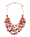 TAGUA SC1847 CYRUS NECKLACE RED COMBO