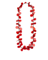 TAGUA SC410 SLICE NECKLACE ROJO