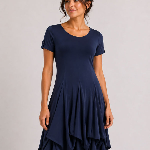 TANGO MANGO D8959-C97ITY PICK UP HEM DRESS