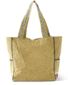 TASSLE TOTE 85086A BLUE FLOWER