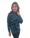 TH-NS1894 SWIRL MOCK TURTELNECK
