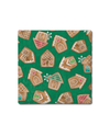 THIRSTY SEASONAL STONE ABSORBENT STONEWARE COASTERS GINGERBREAD HOUSE