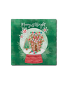 THIRSTY SEASONAL STONE ABSORBENT STONEWARE COASTERS MERRY & BRIGHT