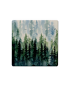 THIRSTY STONE ABSORBENT STONEWARE COASTERS TREE LINE