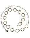 TO-40731 CIRCLES/STONES CHAIN BELT GOLD