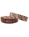 TAP TO PRAY STRETCH REVERSIBLE BRACELETS PRAIRIE & PLAID