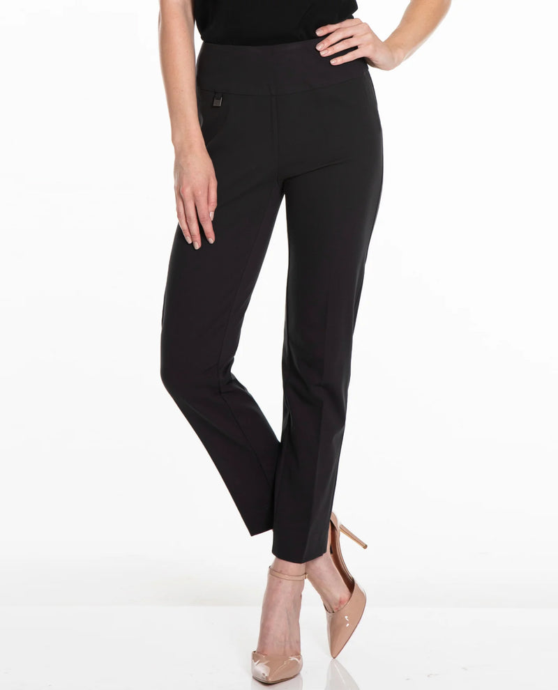 SLIM-SATION M48716PM PULL ON ANKLE PANT black