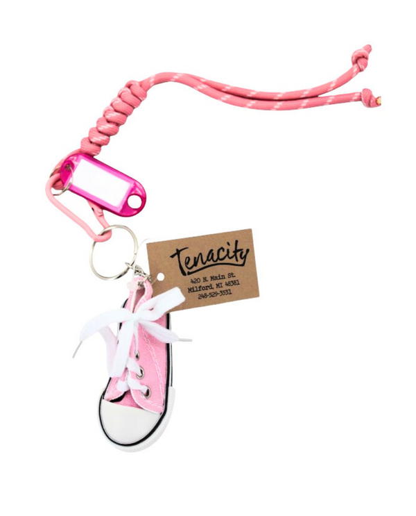 SNEAKER PURSE CHARM/KEY CHAIN