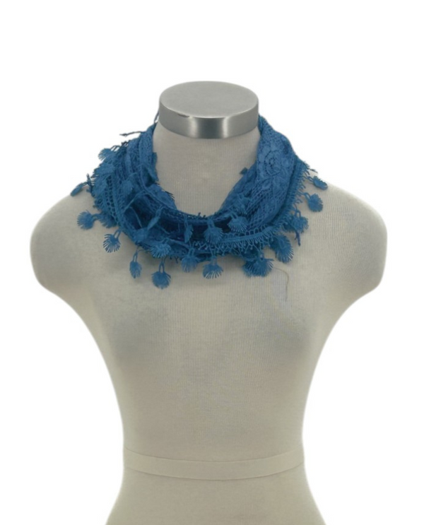 LACEY SCARF NECKLACE 1094